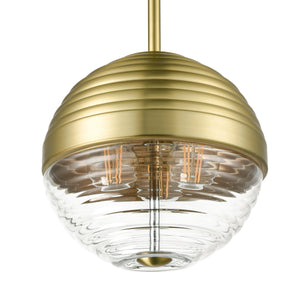 Brushed Brass/Clear
