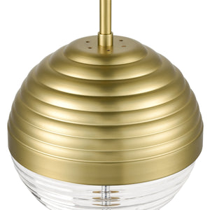 Brushed Brass/Clear