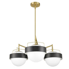 Load image into Gallery viewer, Black/Brushed Brass/White
