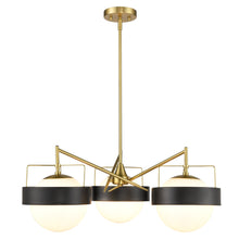 Load image into Gallery viewer, Black/Brushed Brass/White
