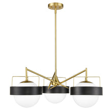 Load image into Gallery viewer, Black/Brushed Brass/White
