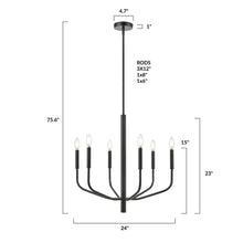 Load image into Gallery viewer, Black, dimensions
