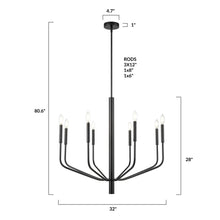Load image into Gallery viewer, Black, dimensions
