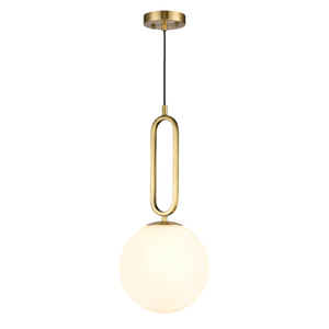 Brass/White