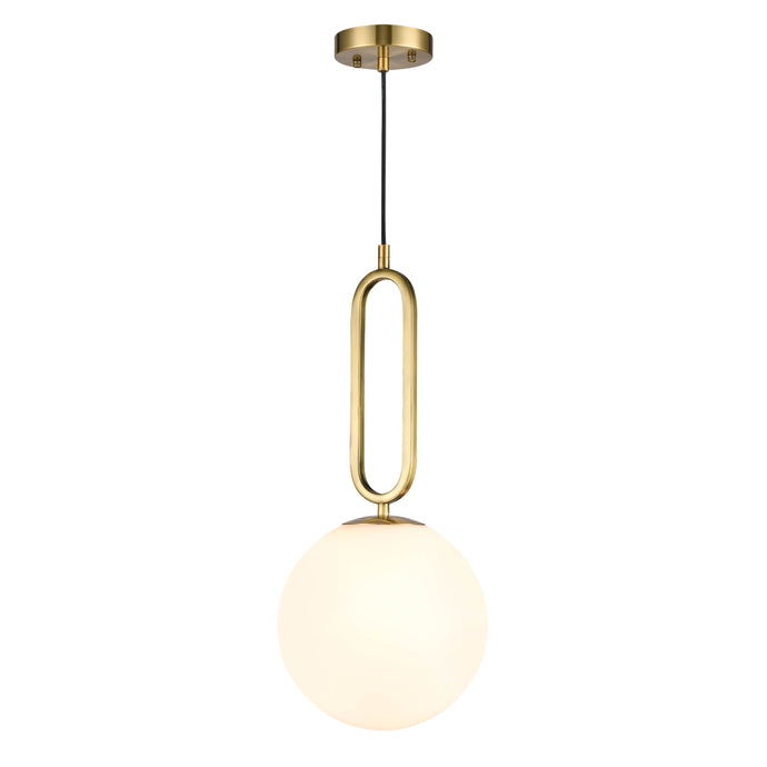 Brass/White