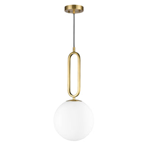 Brass/White