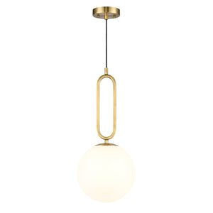 Brass/White