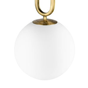 Brass/White