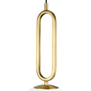 Brass/White
