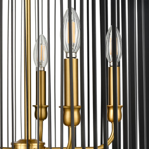Black/Brass