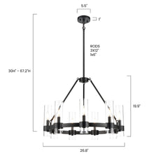 Load image into Gallery viewer, Black, dimensions
