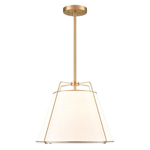 Antique Brass/White
