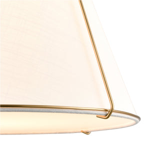 Antique Brass/White