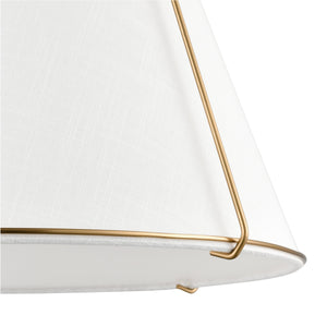 Antique Brass/White