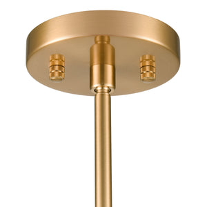 Antique Brass/White