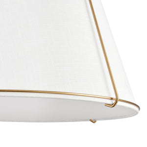 Antique Brass/White