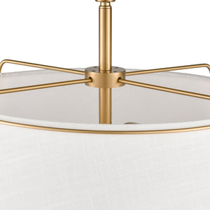 Antique Brass/White
