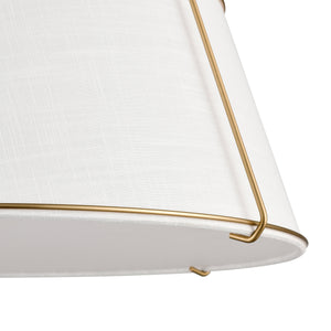 Antique Brass/White