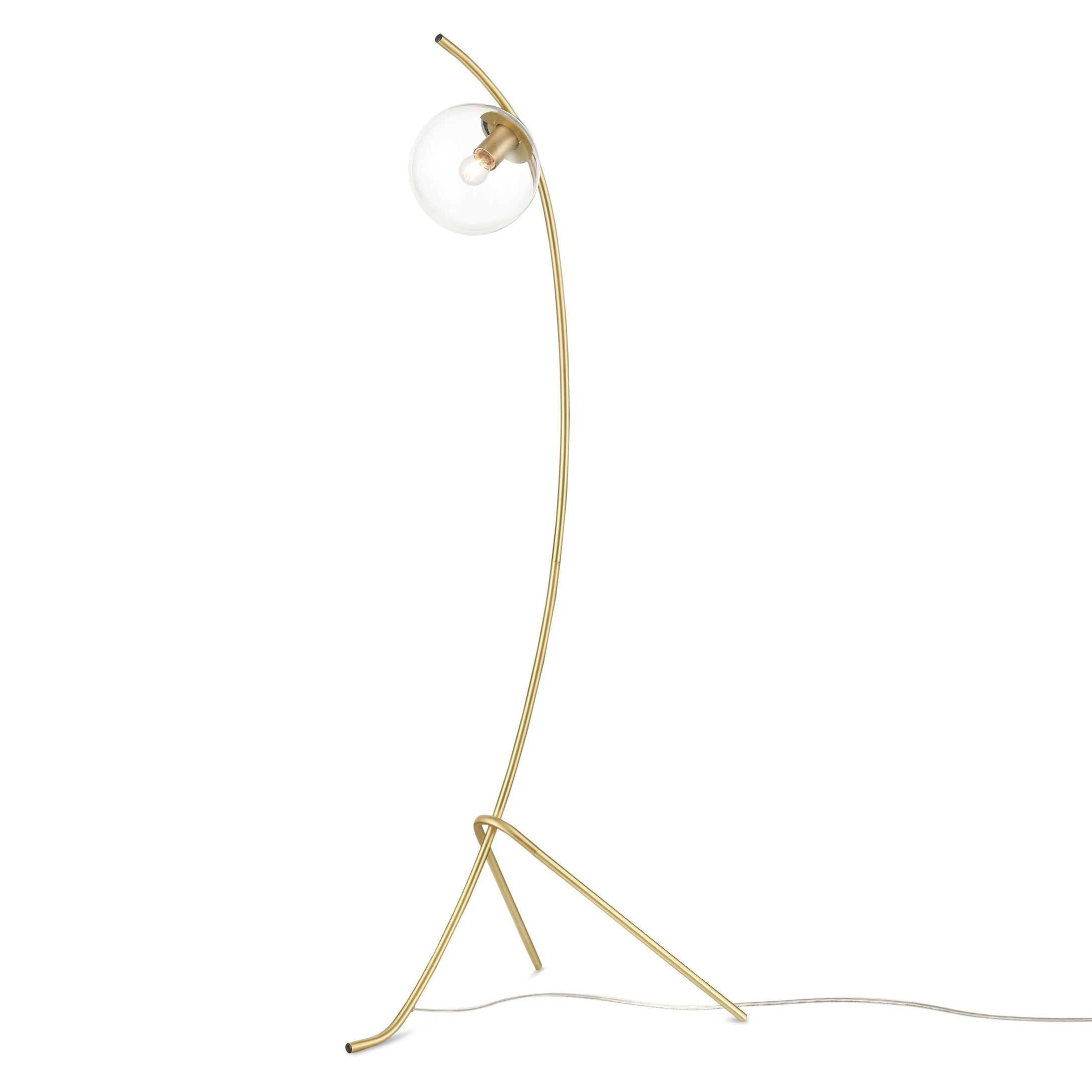 Brushed Brass/Clear