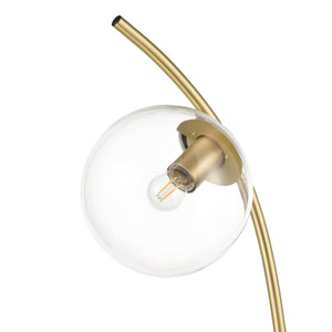 Brushed Brass/Clear
