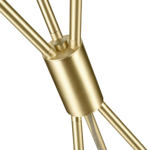 Brushed Brass/Clear