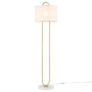 Brass/White