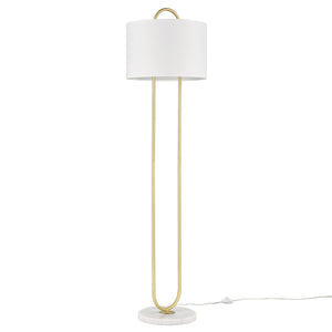 Brass/White