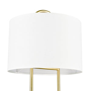 Brass/White