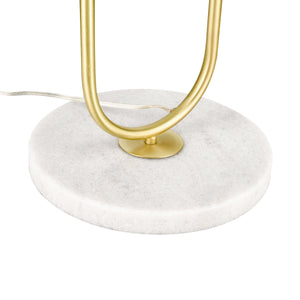 Brass/White