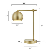 Load image into Gallery viewer, Brushed Brass, dimensions
