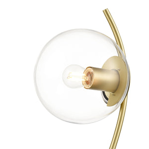 Brushed Brass/Clear