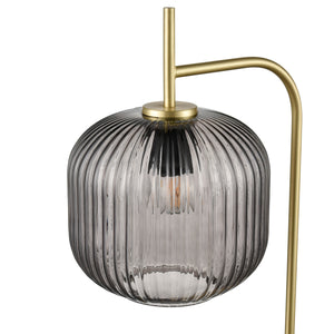 Brushed Brass/Smoke
