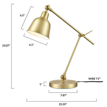 Load image into Gallery viewer, Brushed Brass, dimensions

