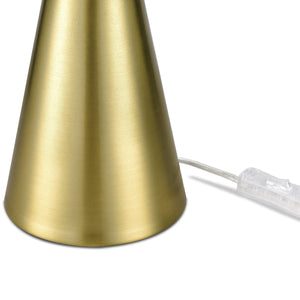 Brushed Brass/Opal