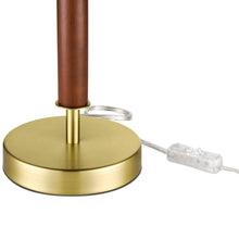 Load image into Gallery viewer, Brushed Brass/Walnut
