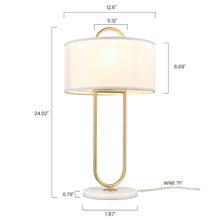 Load image into Gallery viewer, Brass/White, dimensions
