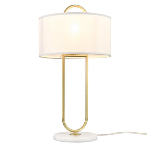 Brass/White