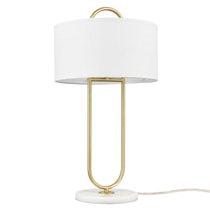 Brass/White