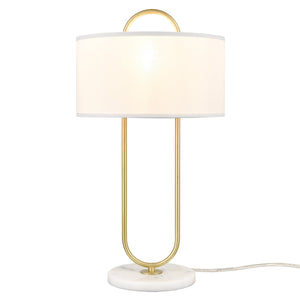 Brass/White