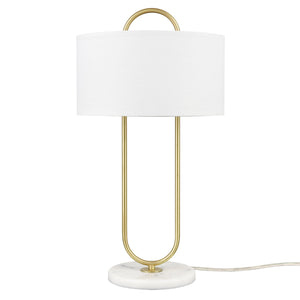 Brass/White