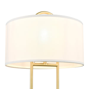 Brass/White