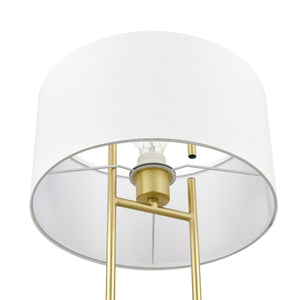 Brass/White