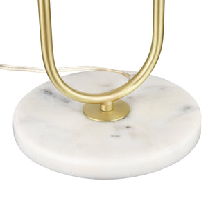 Brass/White