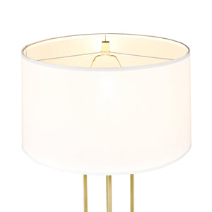 Brass/White