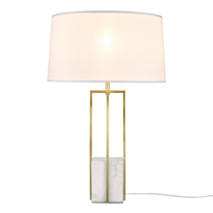 Brass/White