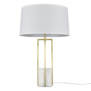 Brass/White