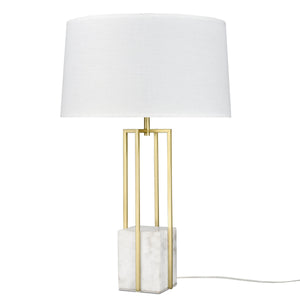 Brass/White