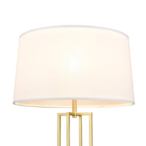 Brass/White