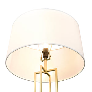 Brass/White