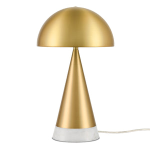 Brass/White
